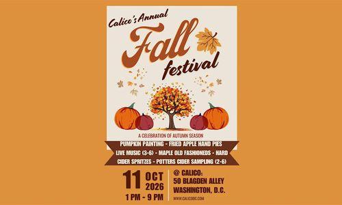 Calico's Annual FALL FESTIVAL thumbnail