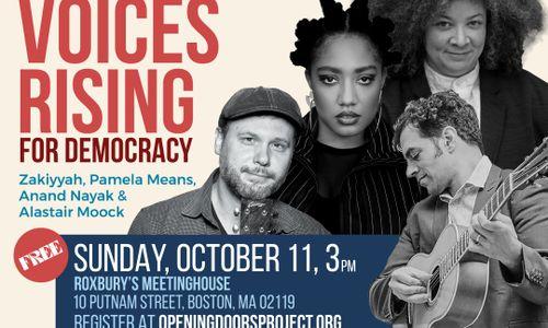 Opening Doors presents Voices Rising for Democracy thumbnail