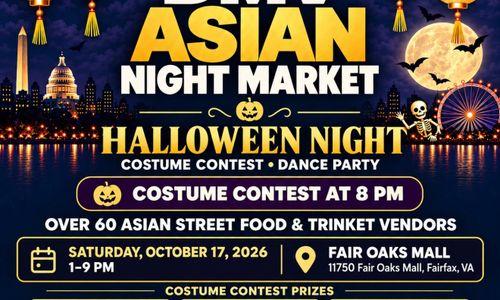 HALLOWEEN NIGHT at DMV Asian Night Market at Fair Oaks Mall thumbnail